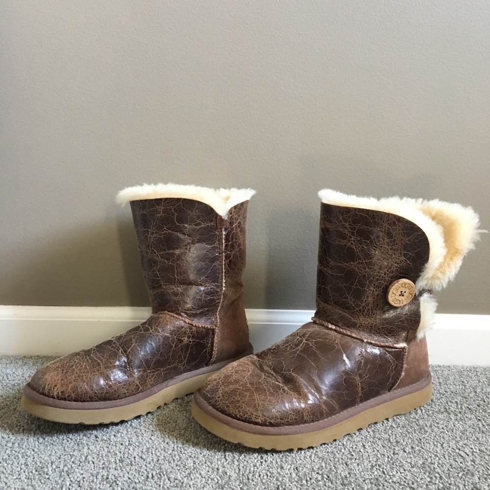 Ugg Bailey Button Boots - Great Condition - image 1